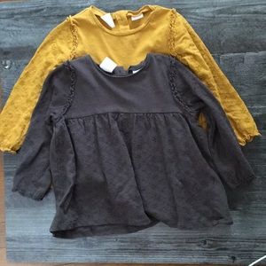 Two Zara blouses size 4-5